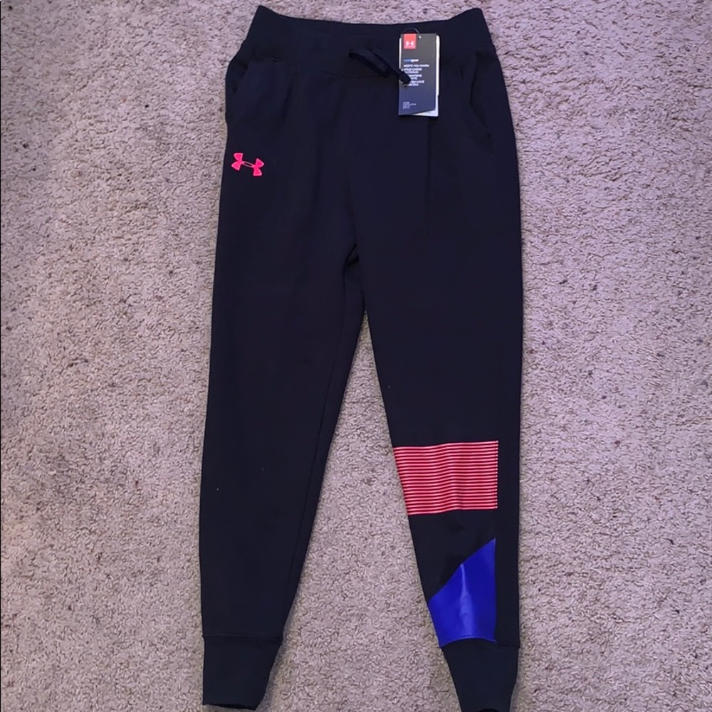 Girls Under armour sweatpants